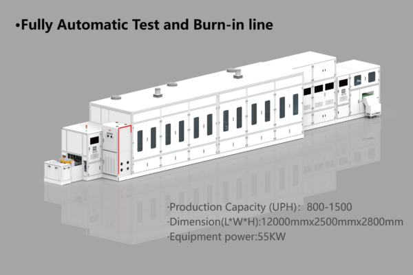 Fully Automatic Test and Burn-in line