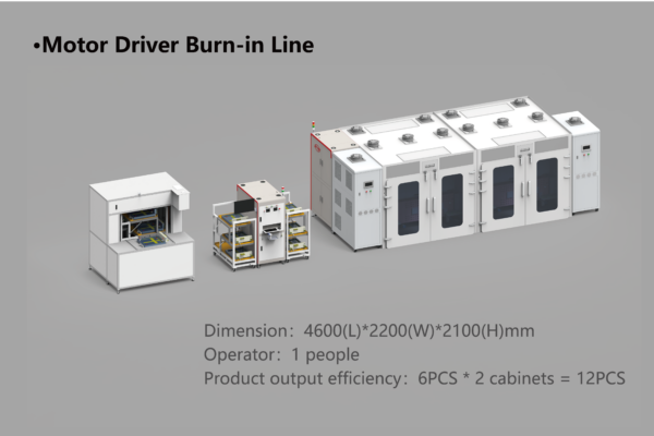Motor Driver Burn-in Line